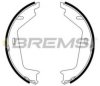 BREMSI GF0608 Brake Shoe Set, parking brake